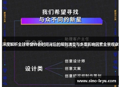 深度解析全球冬窗转会时间背后的规则演变与多重影响因素全景观察