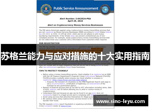 苏格兰能力与应对措施的十大实用指南