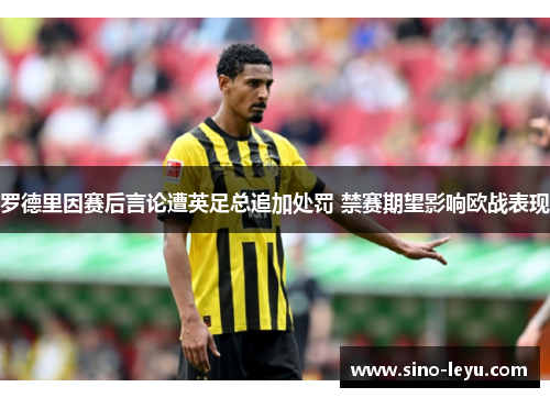 罗德里因赛后言论遭英足总追加处罚 禁赛期望影响欧战表现 罗德里因赛后言论遭英足总追加处罚 禁赛期望影响欧战表现